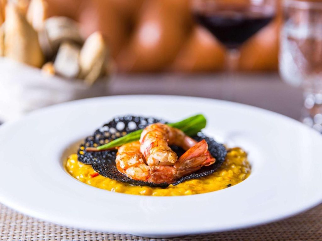 plato del restaurante del hotel