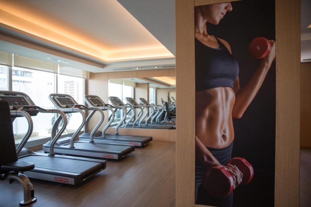 gimnasio del hotel