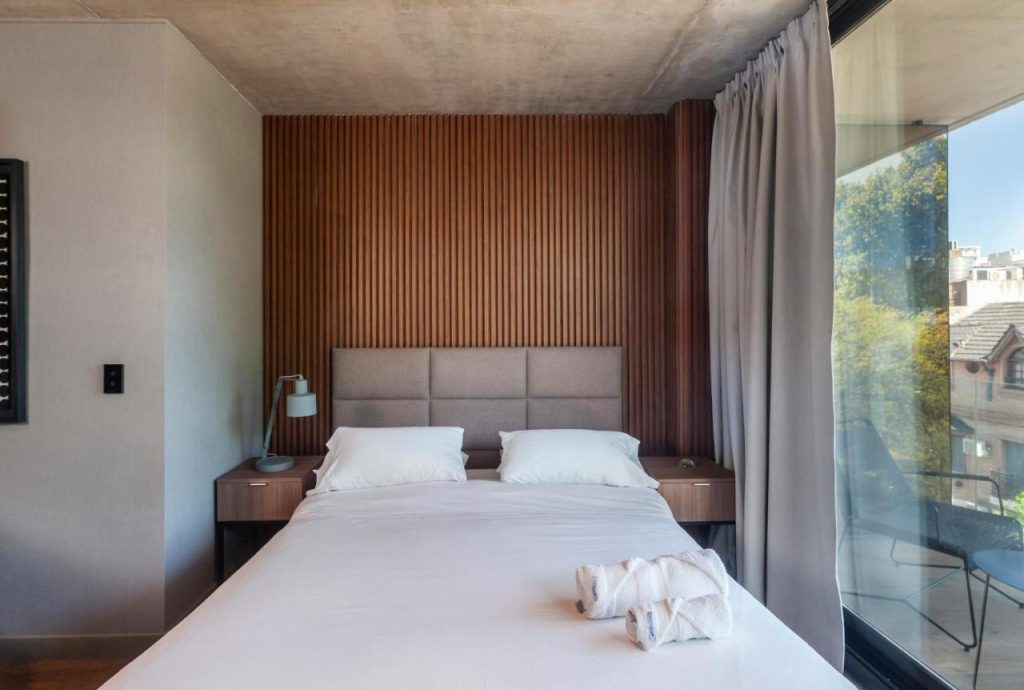 cama del hotel Live Soho