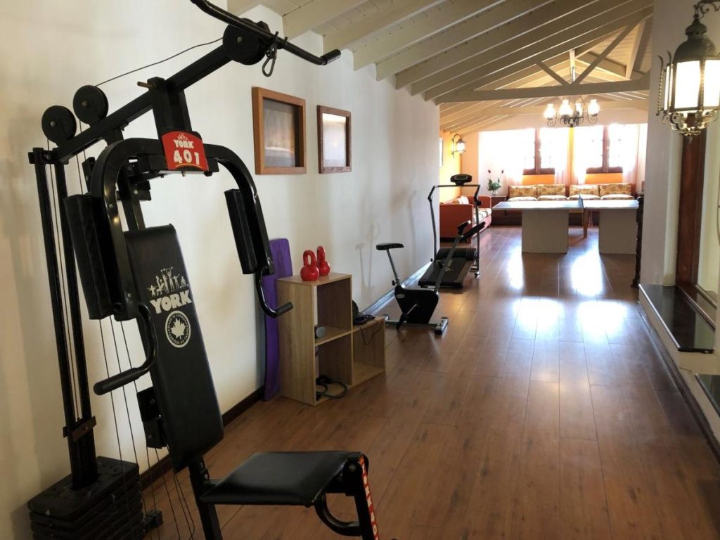 gym hotel santa catalina